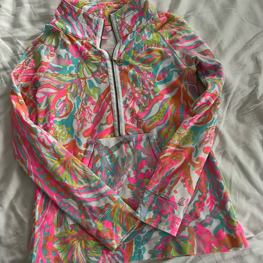 Lilly Pulitzer popover sz xs EUC